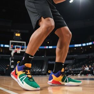 Sneakers Nike LeBron Witness VII Vivid Purple Green DM1123-501 NEW size 18